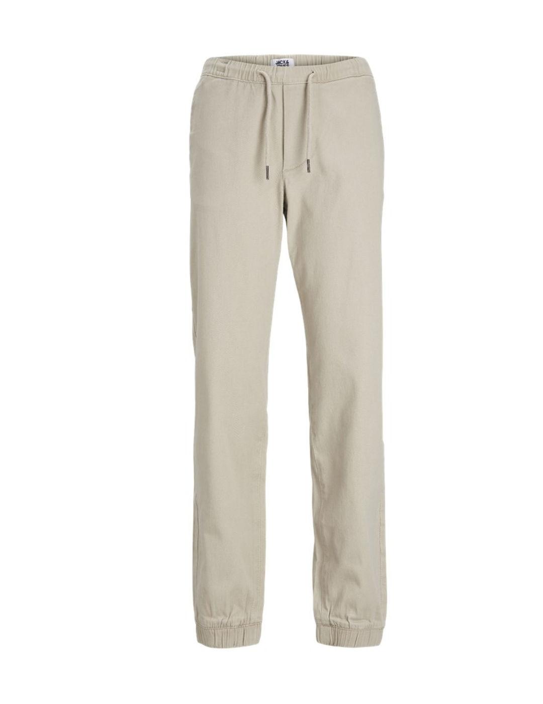 Pantalón Jack&Jones Junior Gordon beige con puño de niño