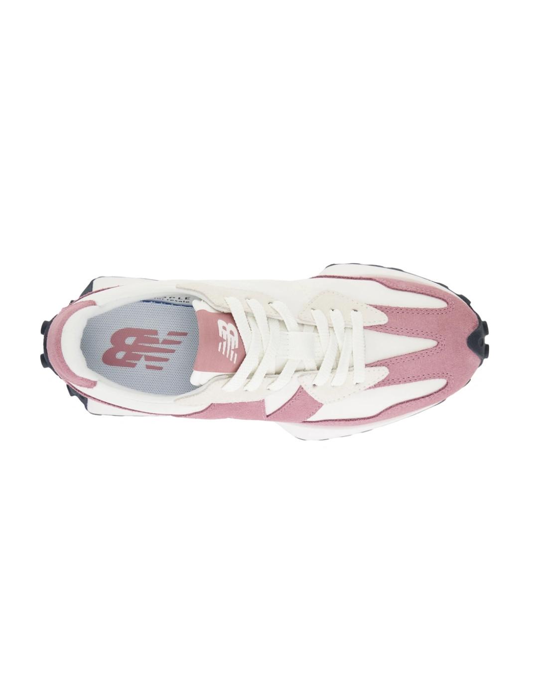 Zapatillas New Balance WS327MB rosa y blanco para mujer