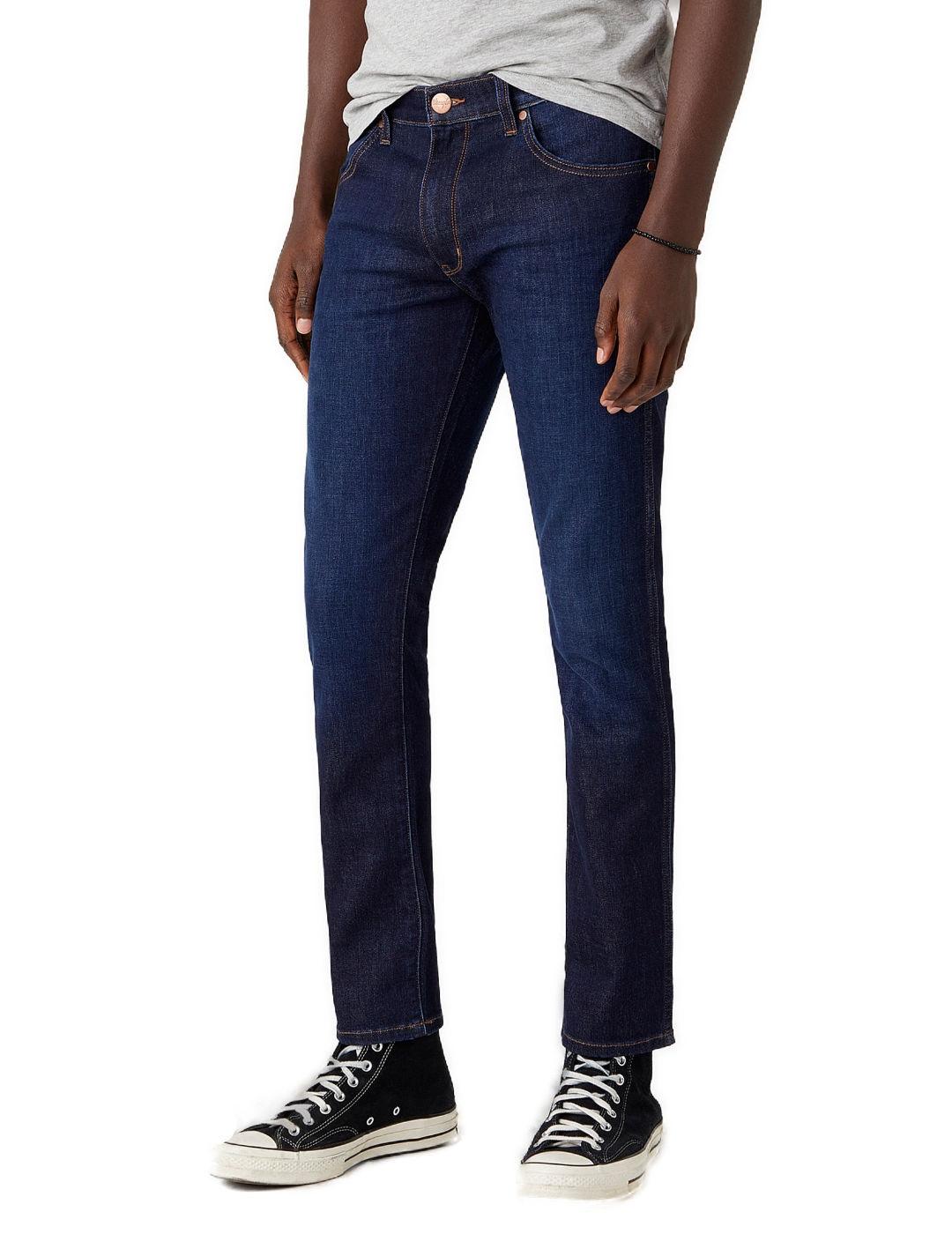 Pantalón vaquero Wrangler Texas marino Slim para hombre