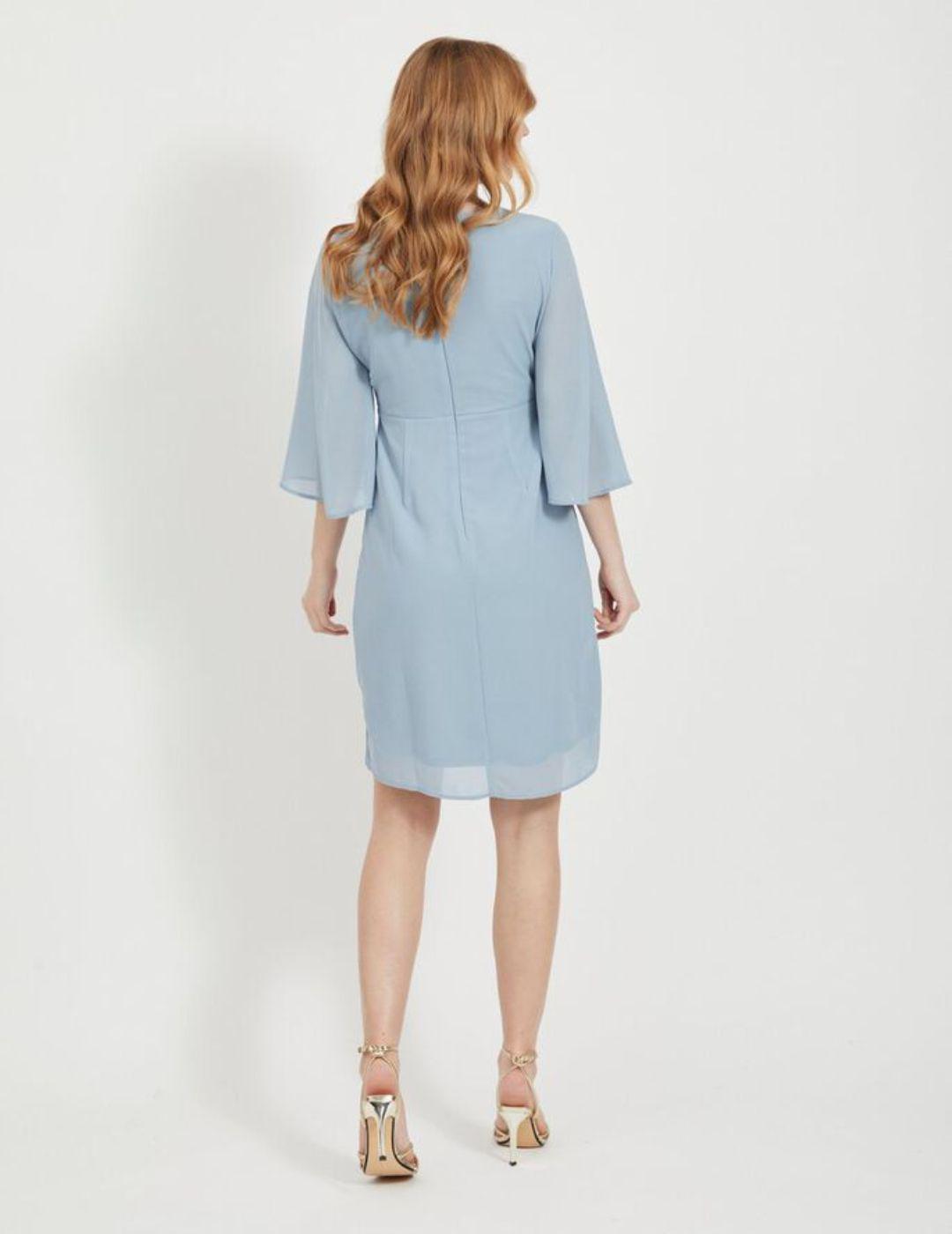 VIMICADA 3/4 SLEEVE DRESS ASHLEY-W