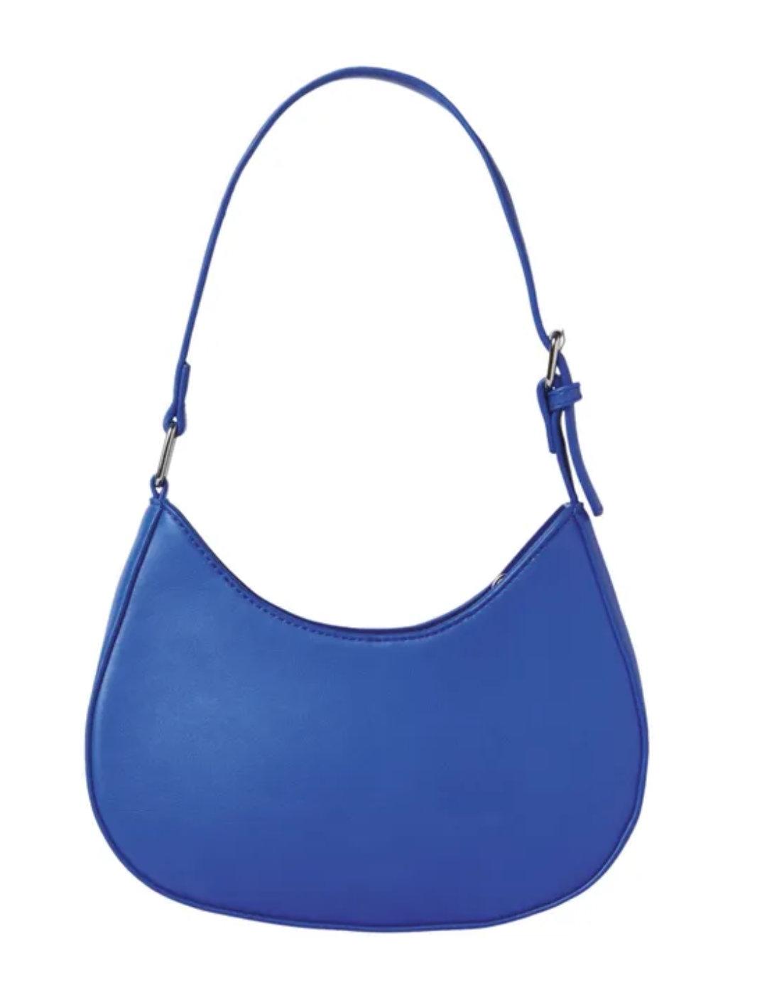 Bolso JJXX Lexington azulón con asa y cremallera para mujer