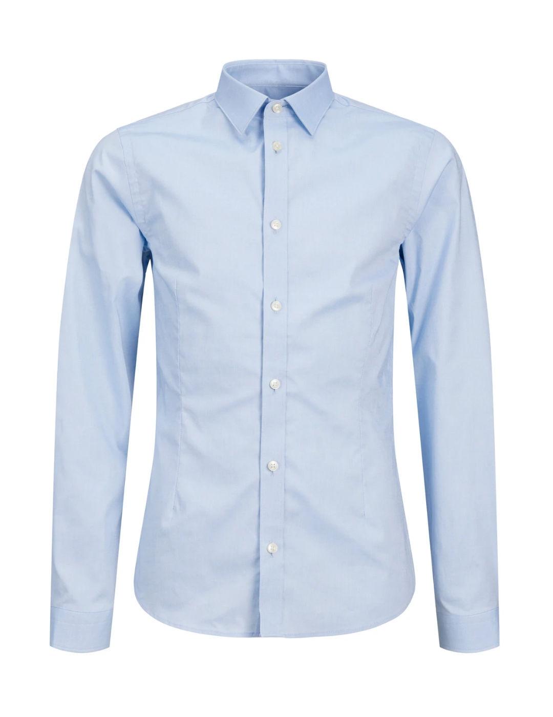 Camisa Jack&Jones Junior Parma azul celeste para niño