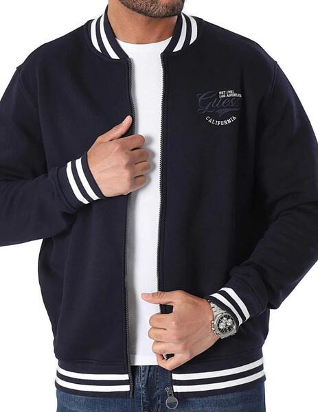 Chaqueta acolchada guess hombre new arrivals