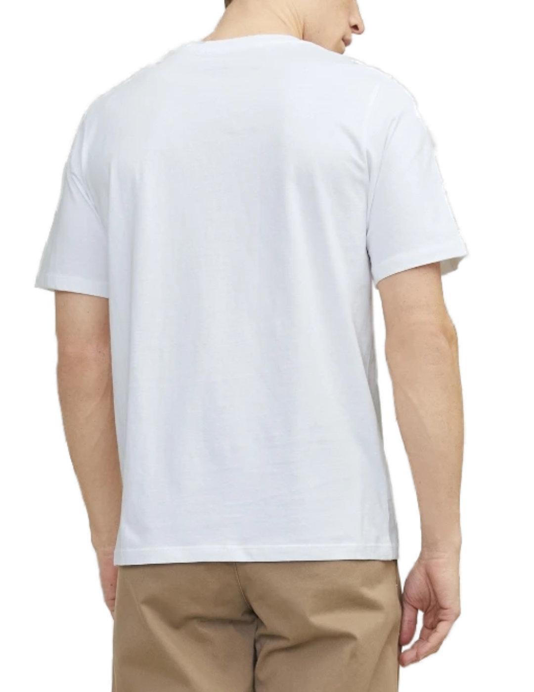 Camiseta Jack&Jones Jack blanca manga corta para hombre