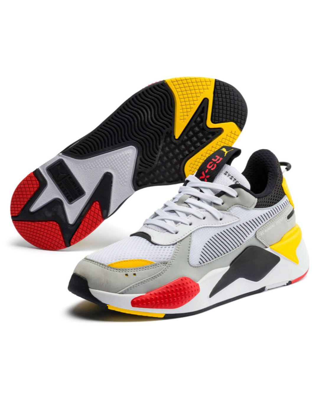 RS-X TOYS PUMA WHITE PUMA BLACK- W