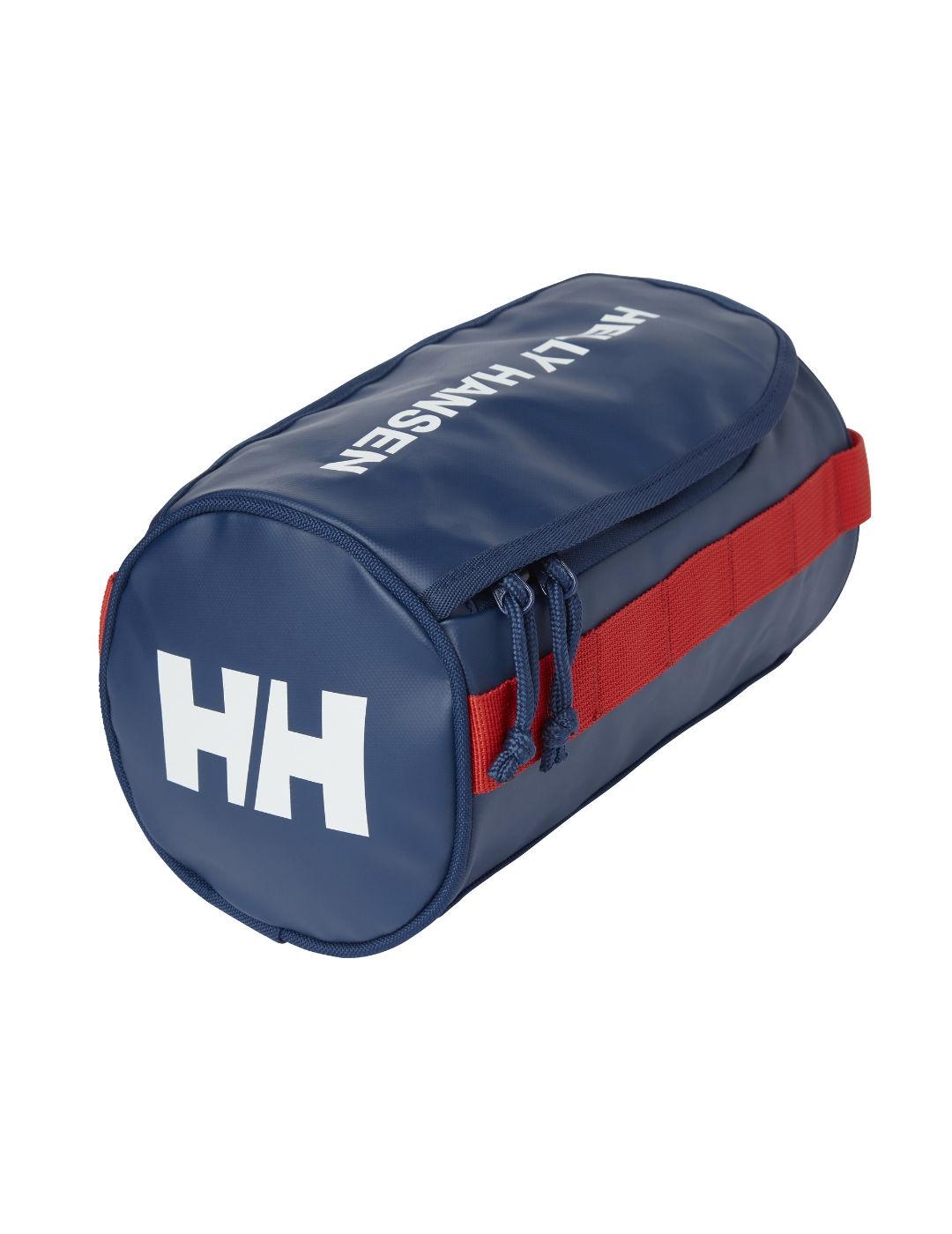 Neceser Helly Hansen Wash marino y rojo impermeable unisex