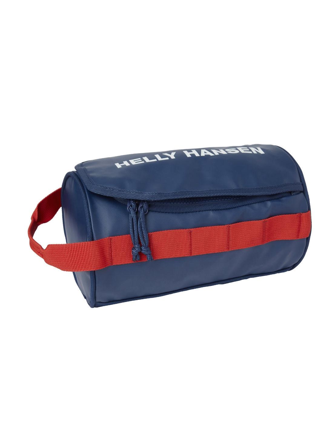 Neceser Helly Hansen Wash marino y rojo impermeable unisex