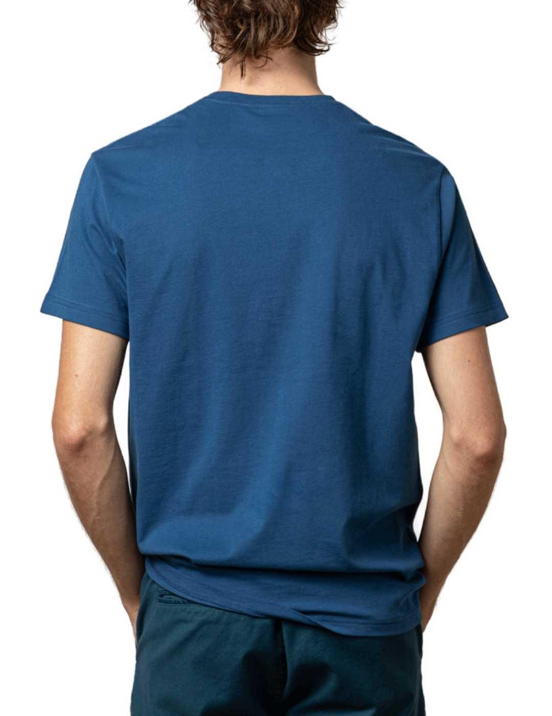 Camiseta Scotta Moto tour marino manga corta para hombre