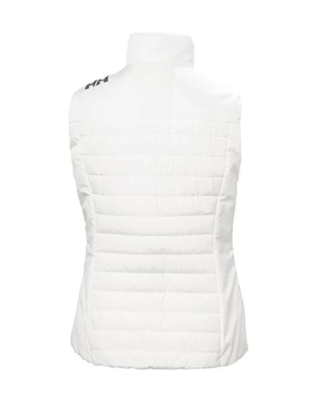 Chaleco Helly Hansen Insulator blanco guateado para mujer