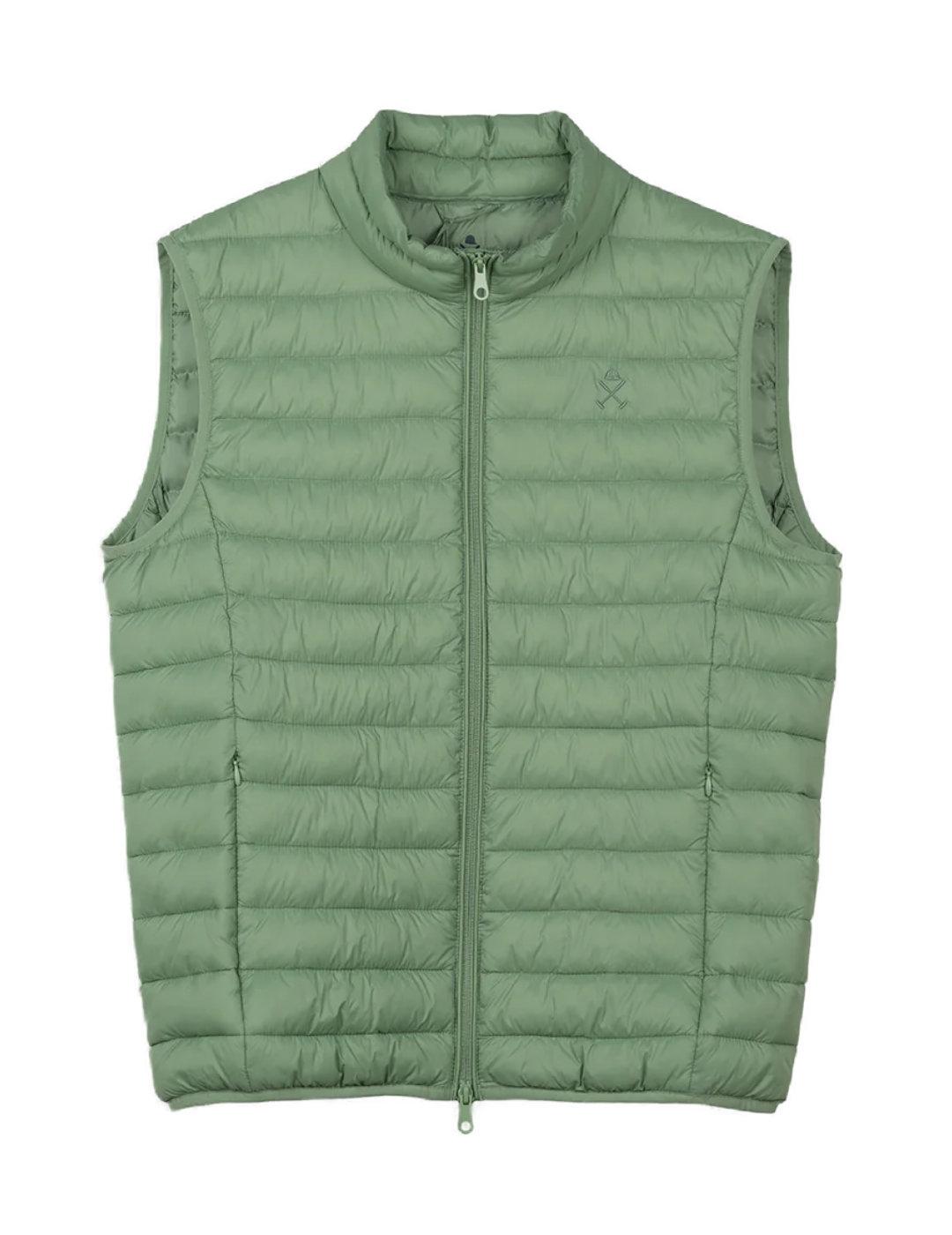 Chaleco Harper Icon verde guateado para hombre