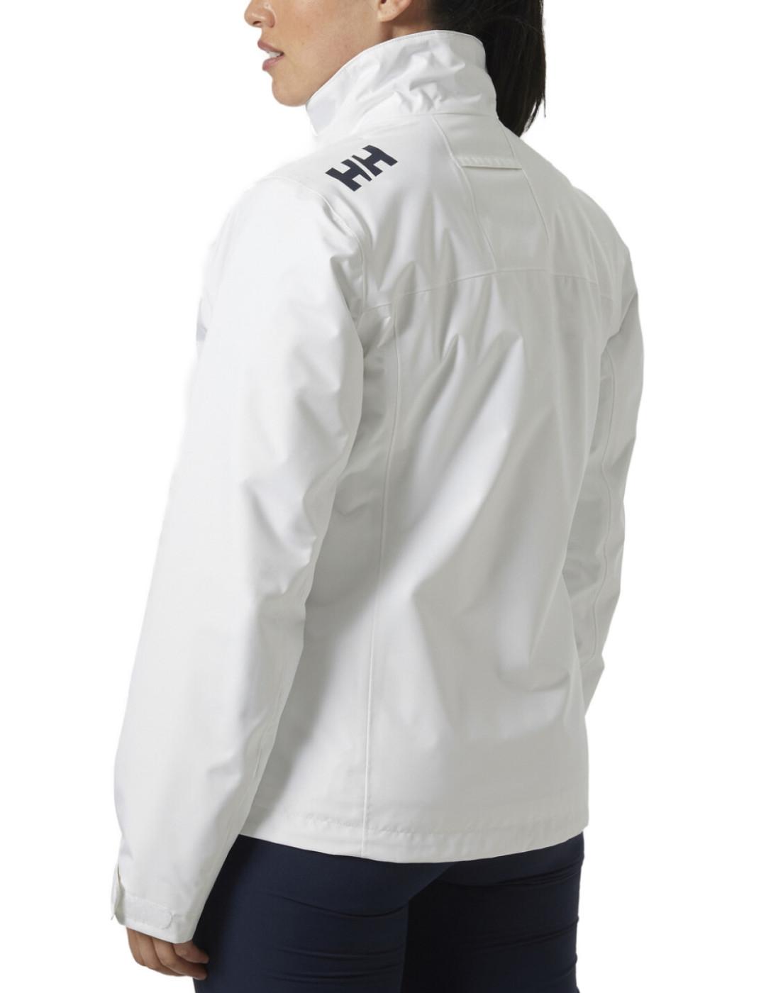 Chaqueta impermeable Helly Hansen Midlayer blanca de mujer