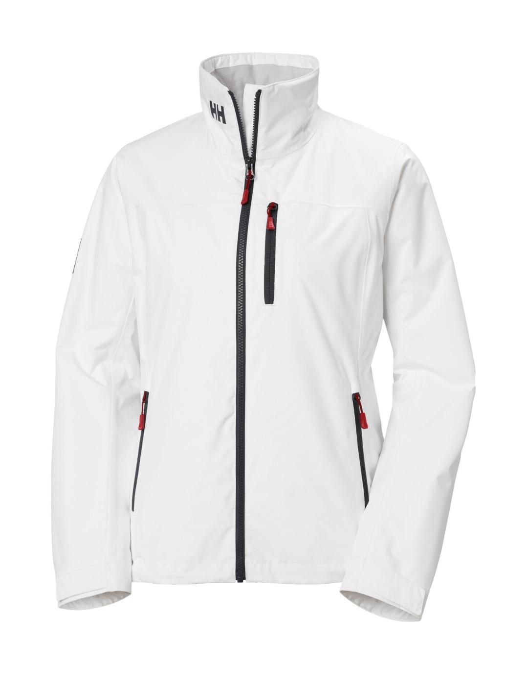 Chaqueta impermeable Helly Hansen Midlayer blanca de mujer