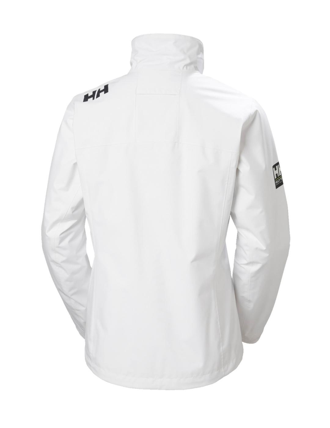 Chaqueta impermeable Helly Hansen Midlayer blanca de mujer