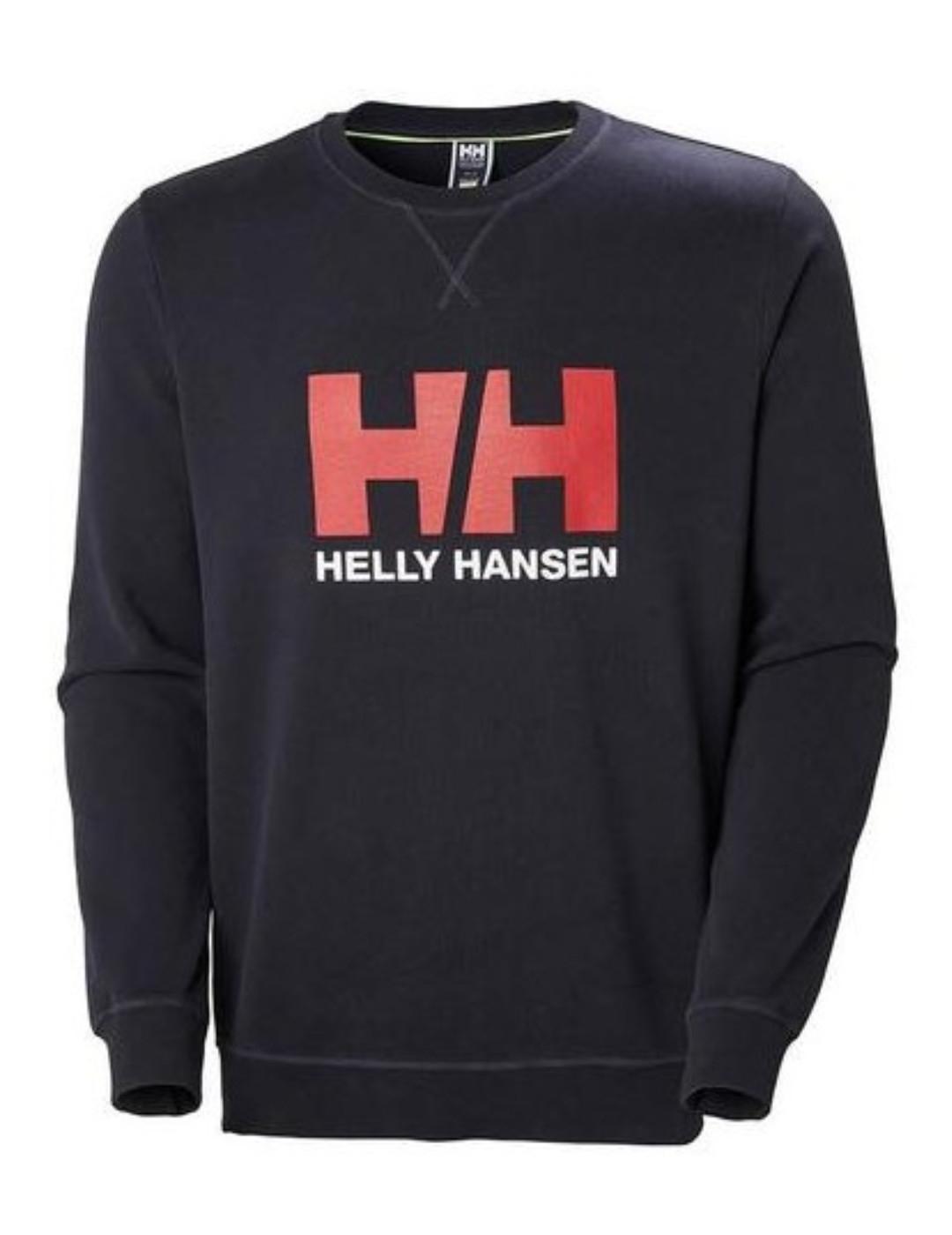 Sudadera Helly Hansen Logo marino sin capucha para hombre