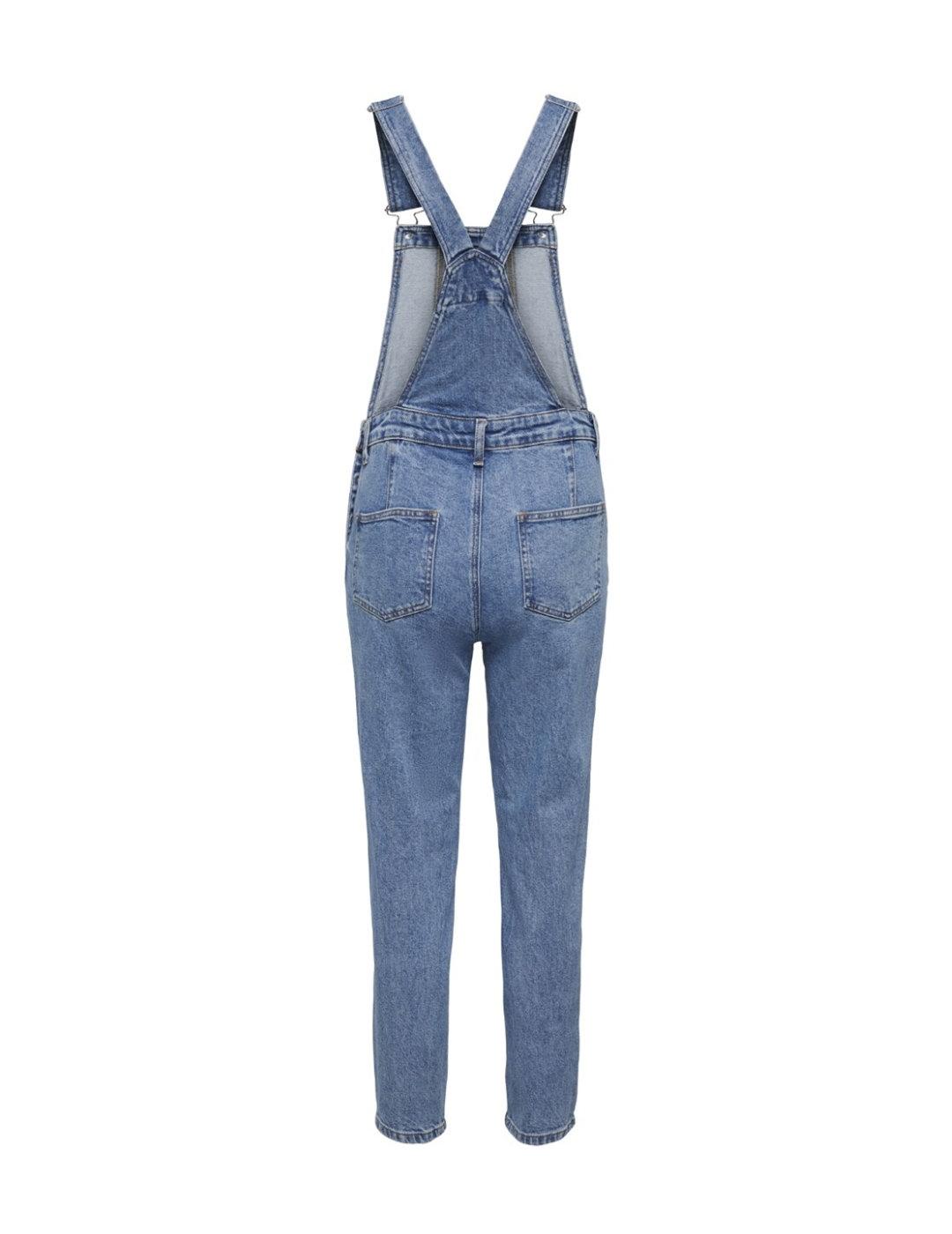 Peto Only Percy vaquero azul slim para mujer