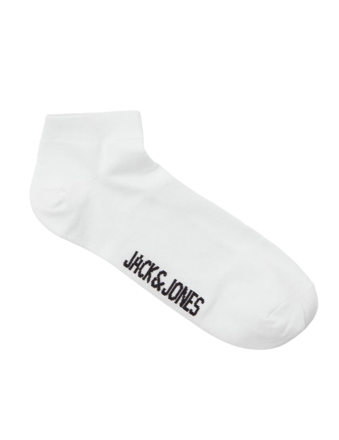 Calcetines tobilleros Jack&Jones pack 7 pares azules  hombre
