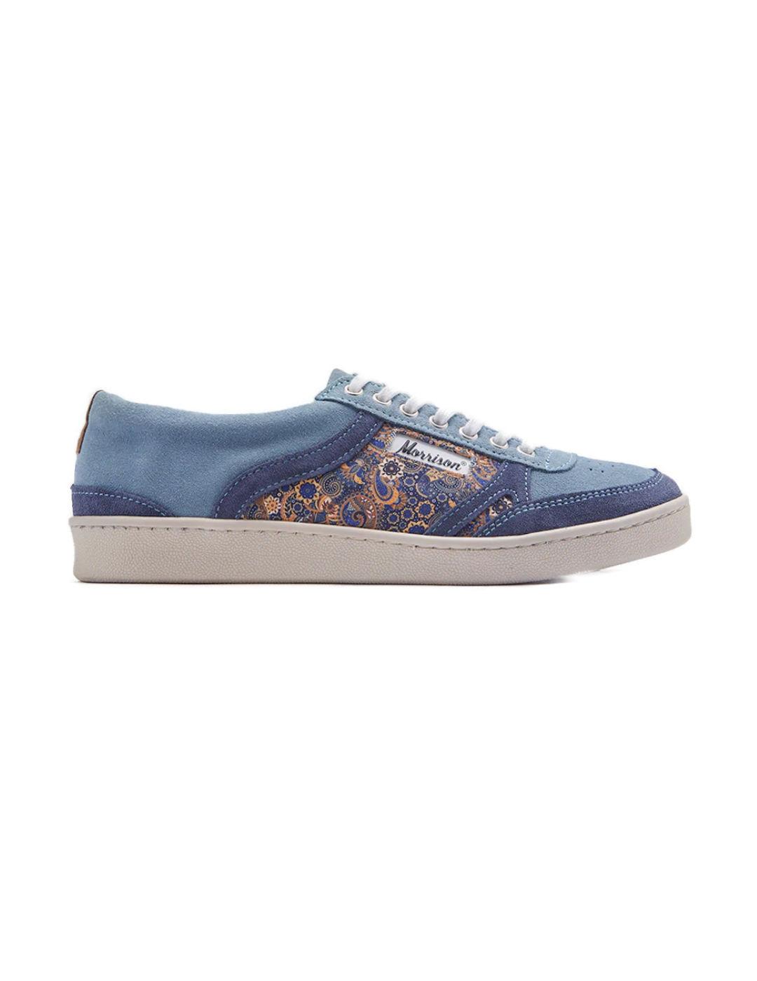 Zapatillas Morrison Apollo azul estampado unisex