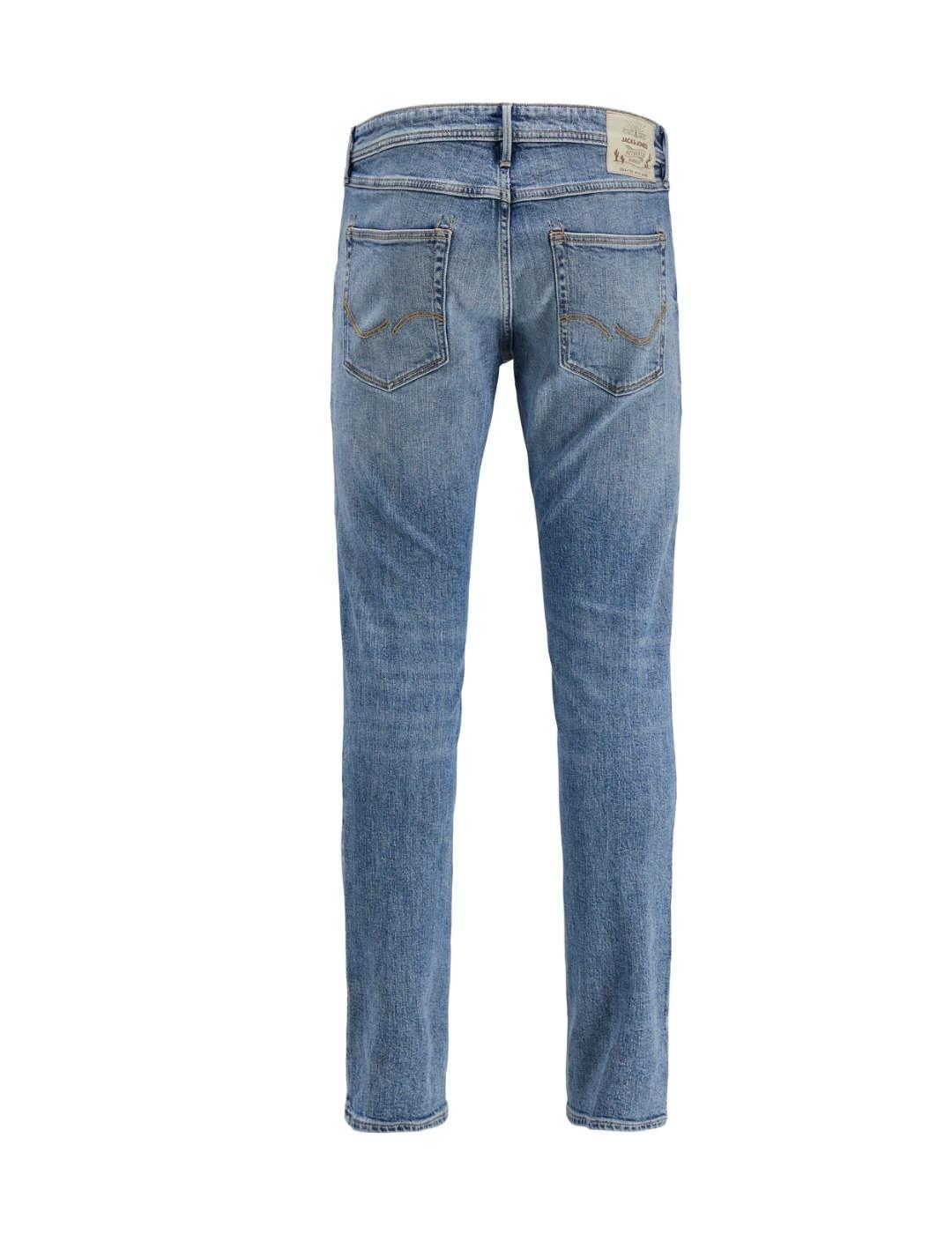 Pantalón vaquero Jack&Jones Gleen azul  Slim para hombre