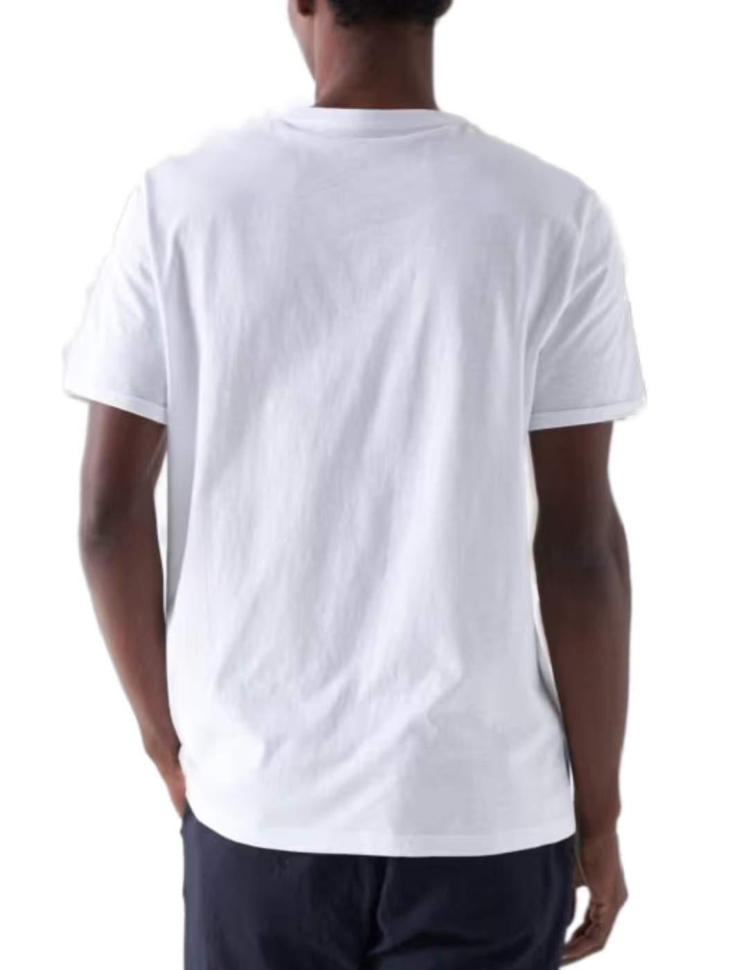 Camiseta Salsa blanca logo manga corta de hombre