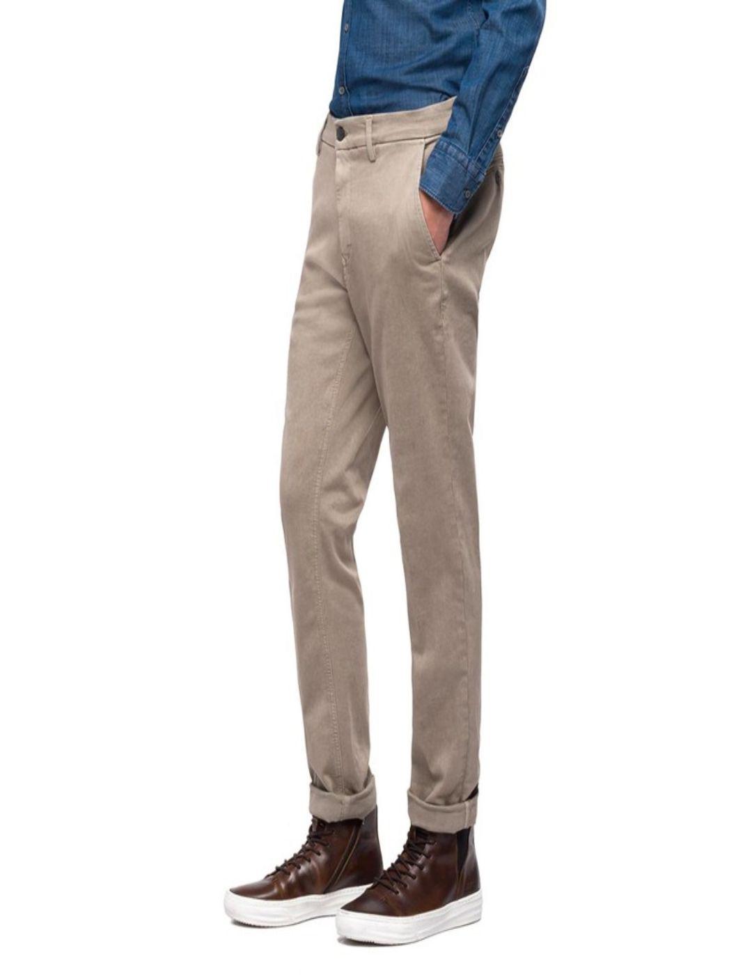 Chino Replay Hyperflex Zeumar beige para hombre-&