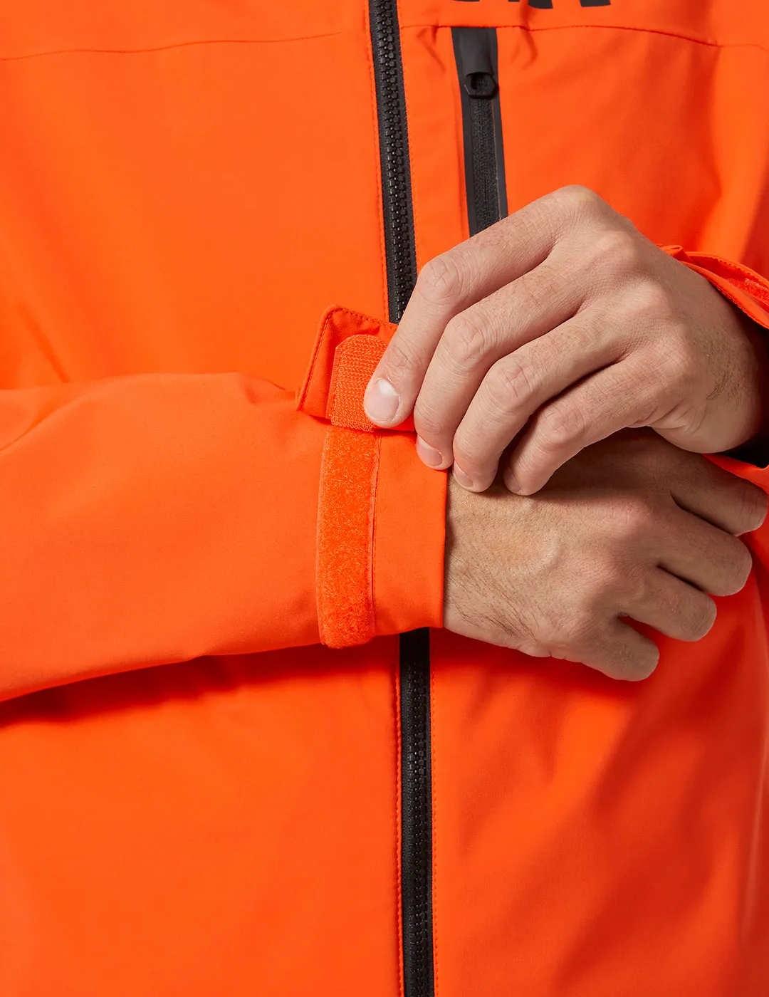 Chaqueta Helly Hansen Racing naranja impermeable de hombre