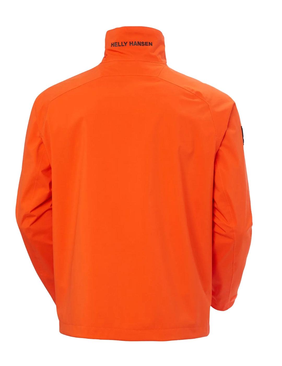 Chaqueta Helly Hansen Racing naranja impermeable de hombre