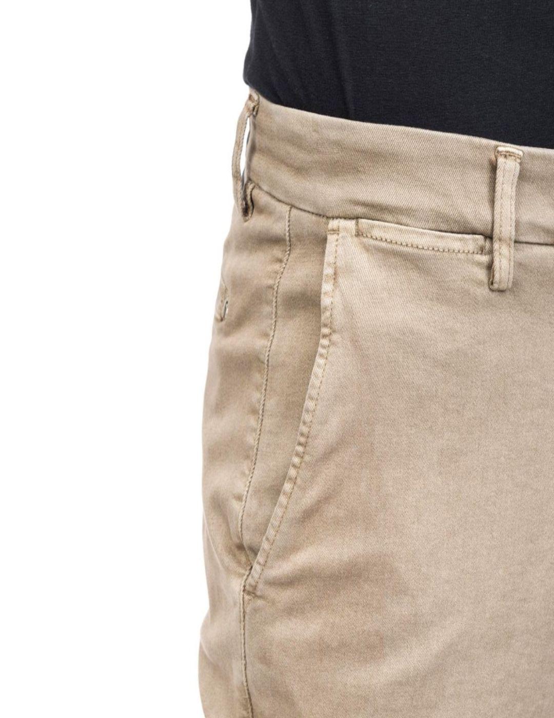 Chino Replay Hyperflex Zeumar beige para hombre-&