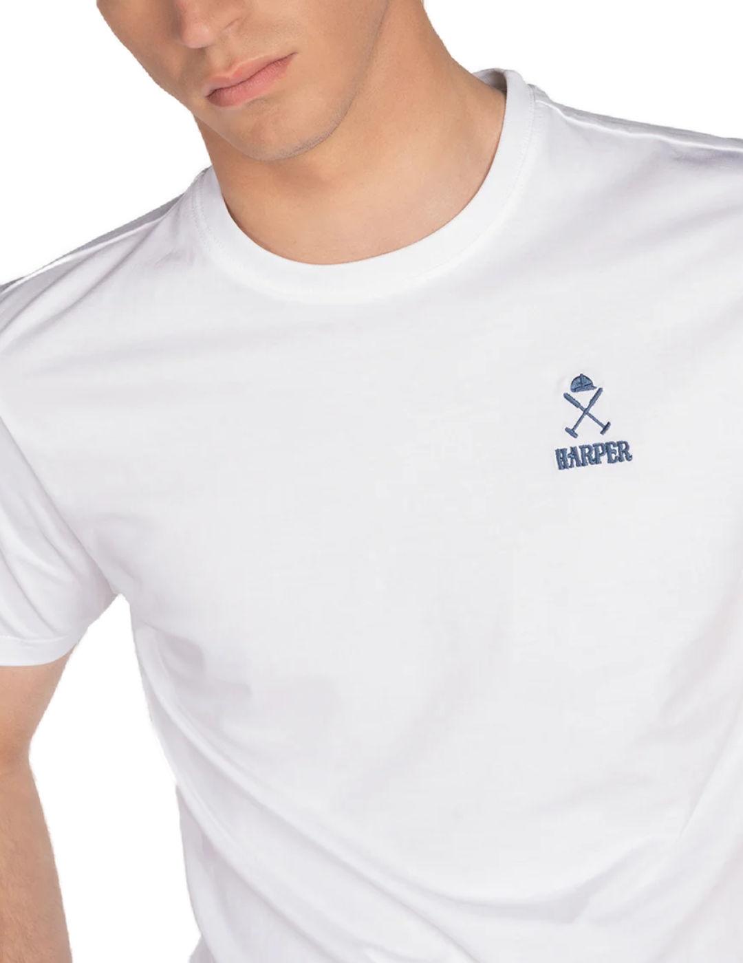 Camiseta Harper Waves blanco Regular manga corta para hombre