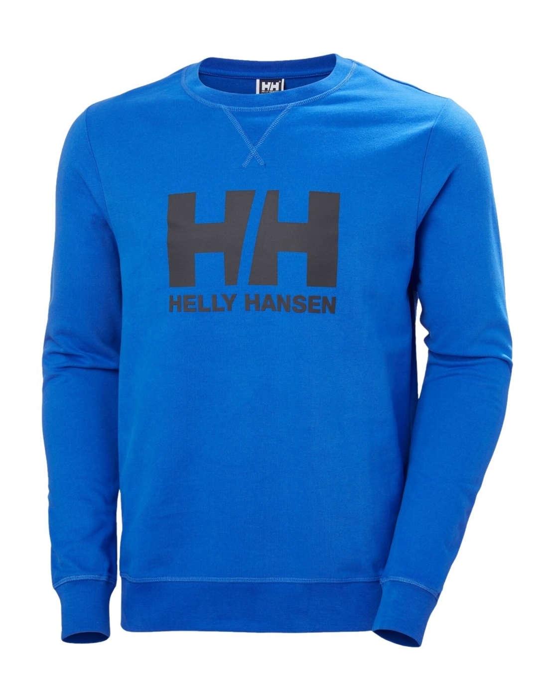 Sudadera Helly Hansen Logo azulón sin capucha para hombre