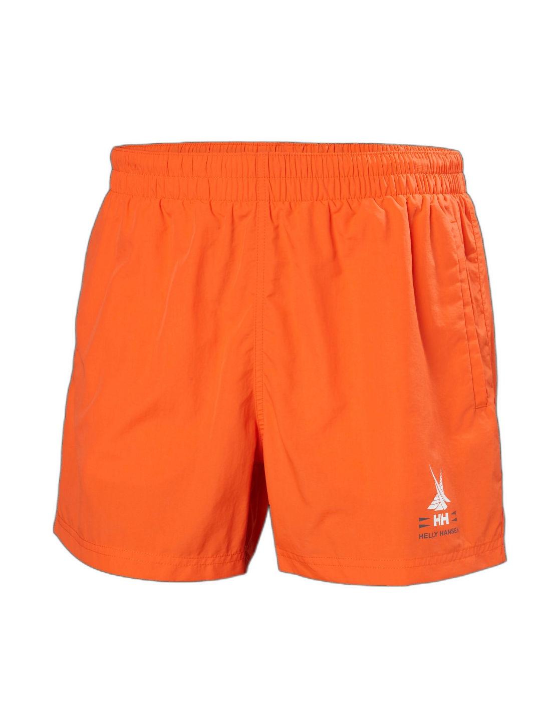 Bañador corto Helly Hansen Cacais naranja para hombre