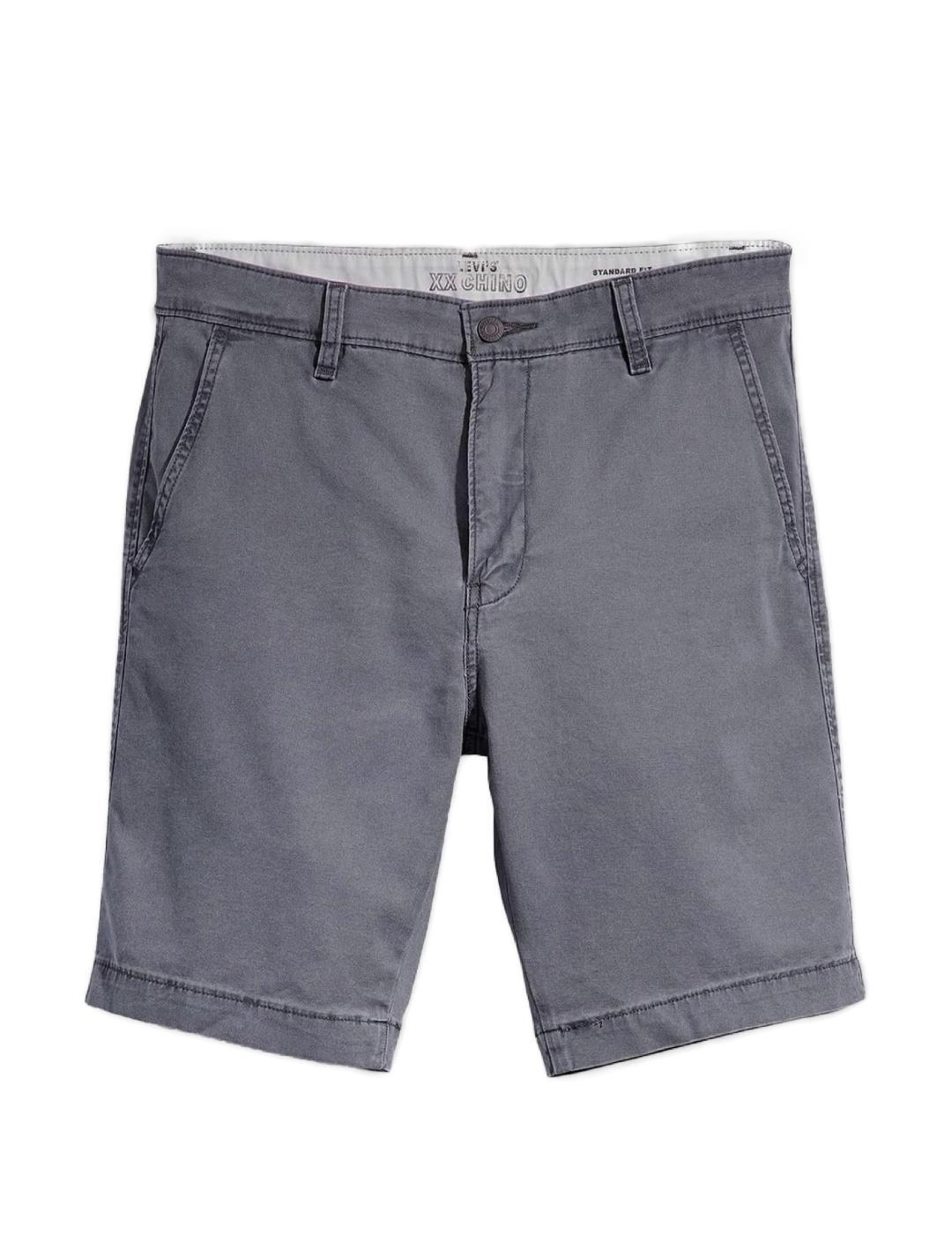 Bermuda Levi´s tipo chino gris slim de hombre