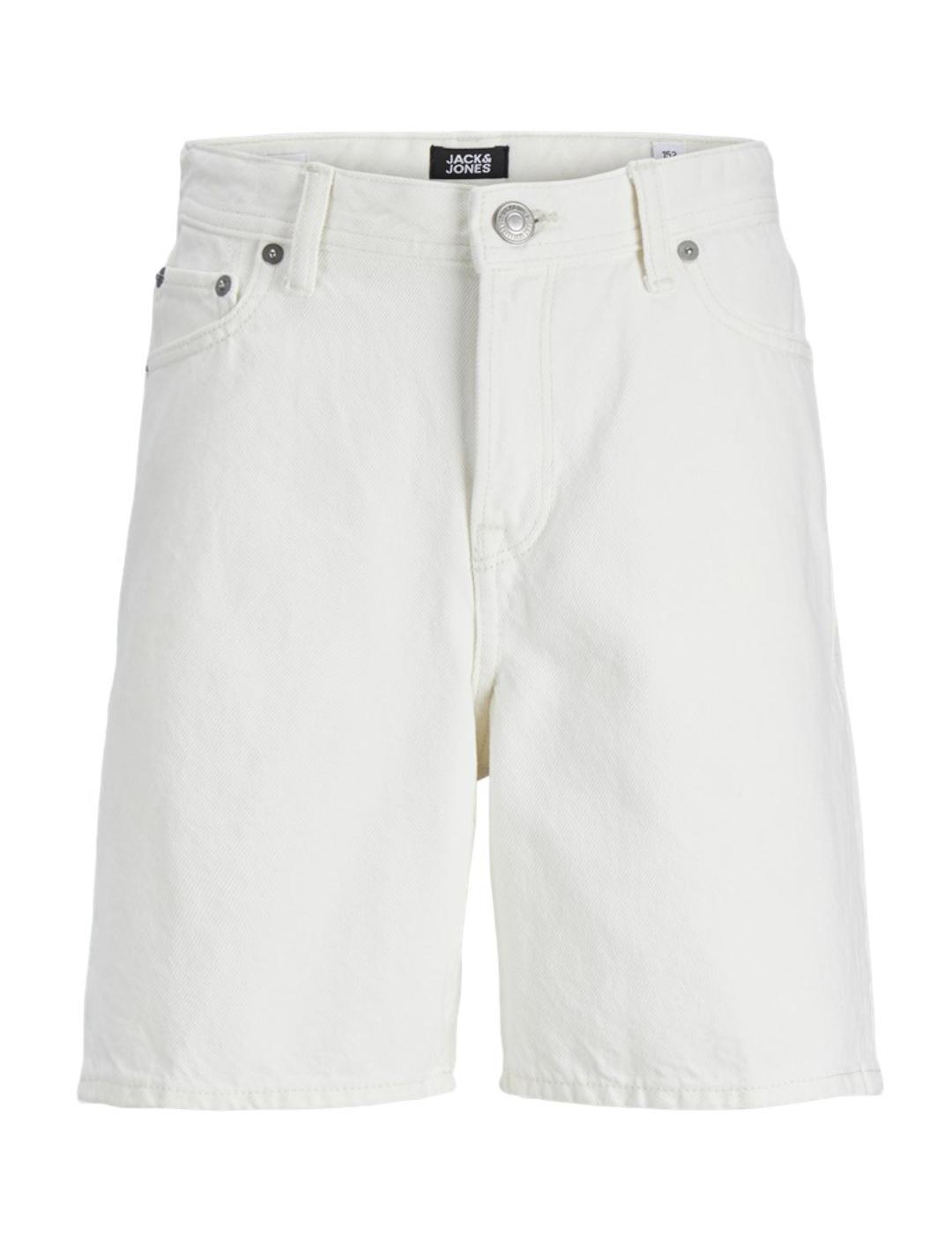 Bermuda Jack&Jones Junior Original blanco regular para niño