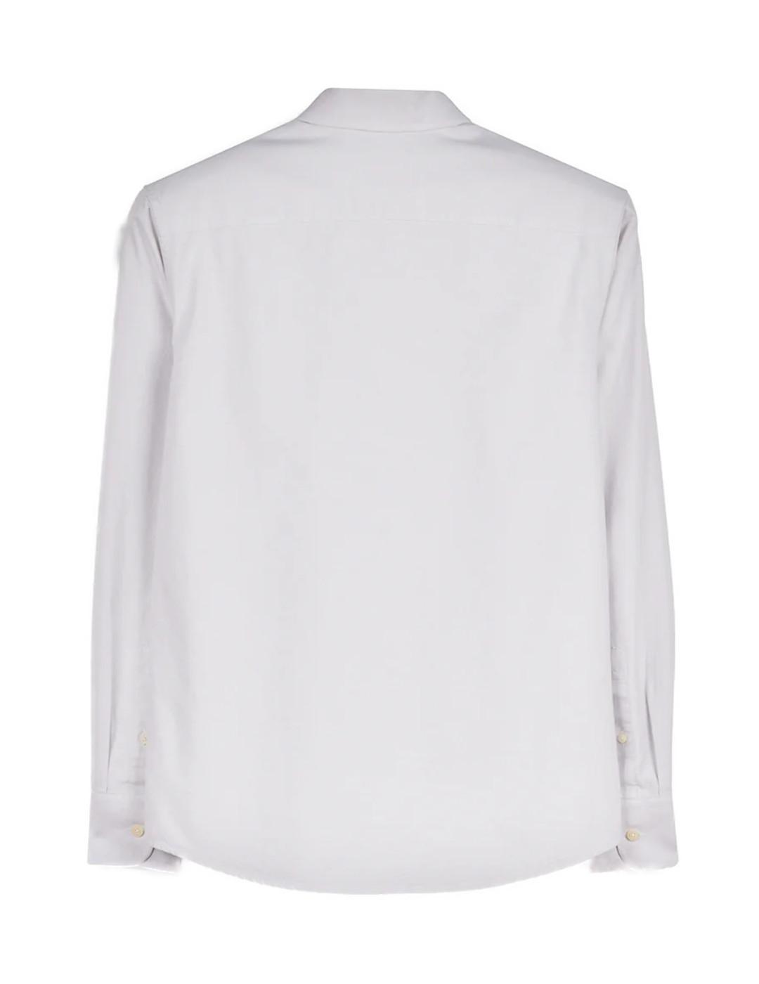 Camisa Harper&Neyer Oxford gris claro manga larga hombre