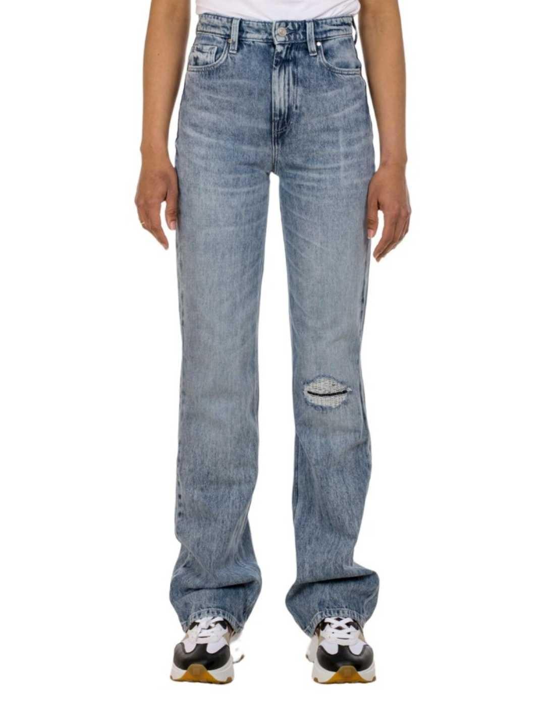 Pantalón vaquero Guess 80S Straight para mujer