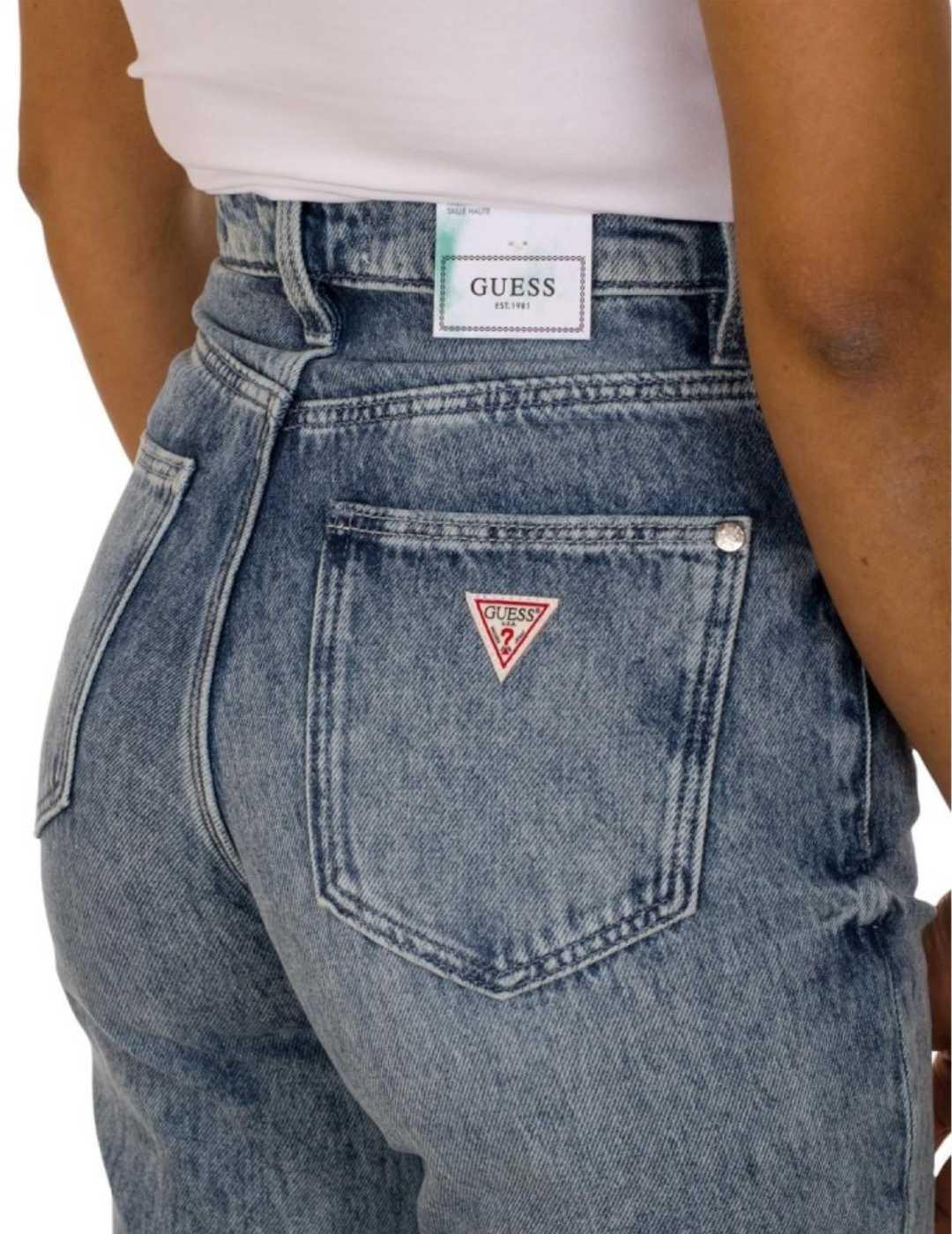 Pantalón vaquero Guess 80S Straight para mujer