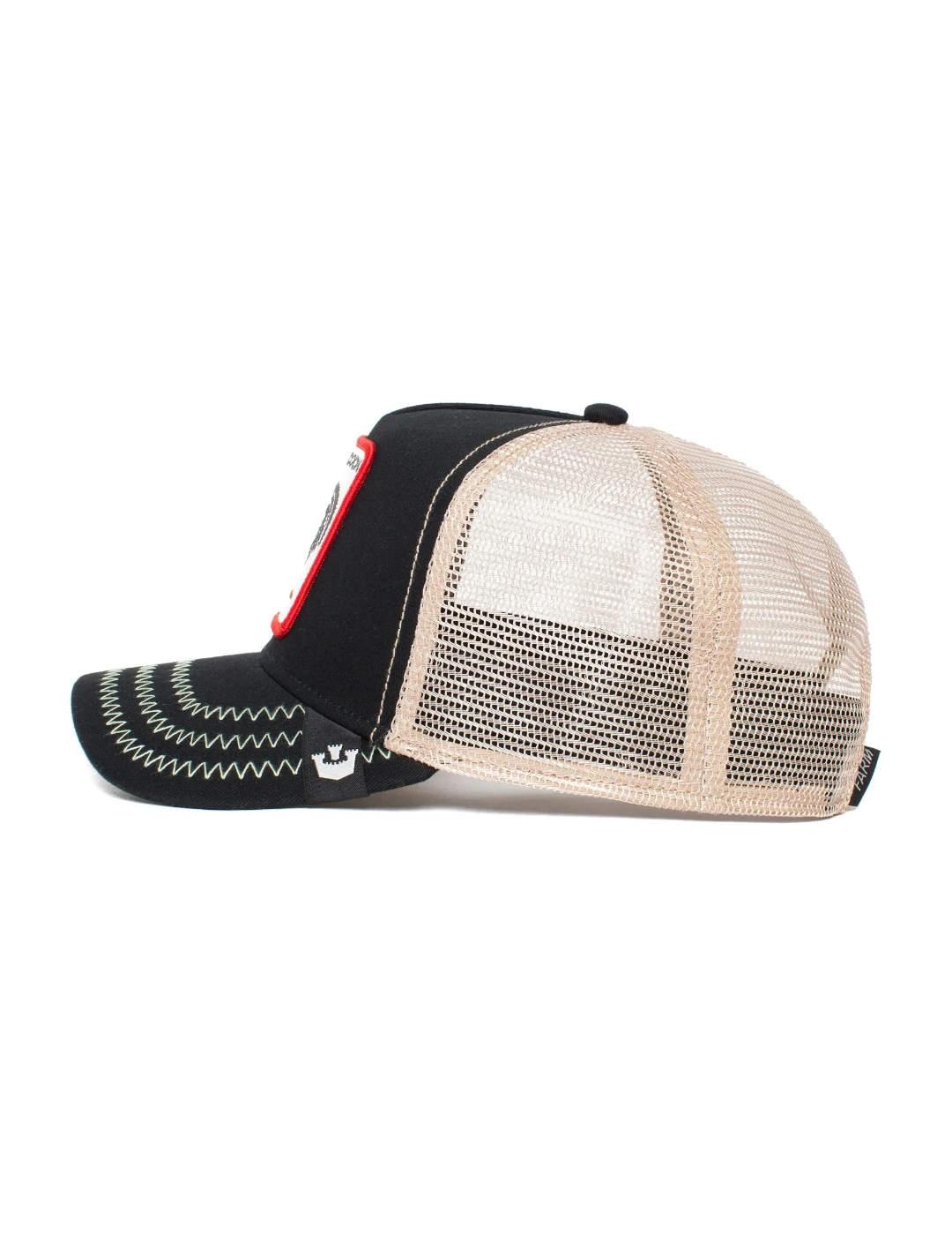 Gorra Goorin Cock negro gallo unisex