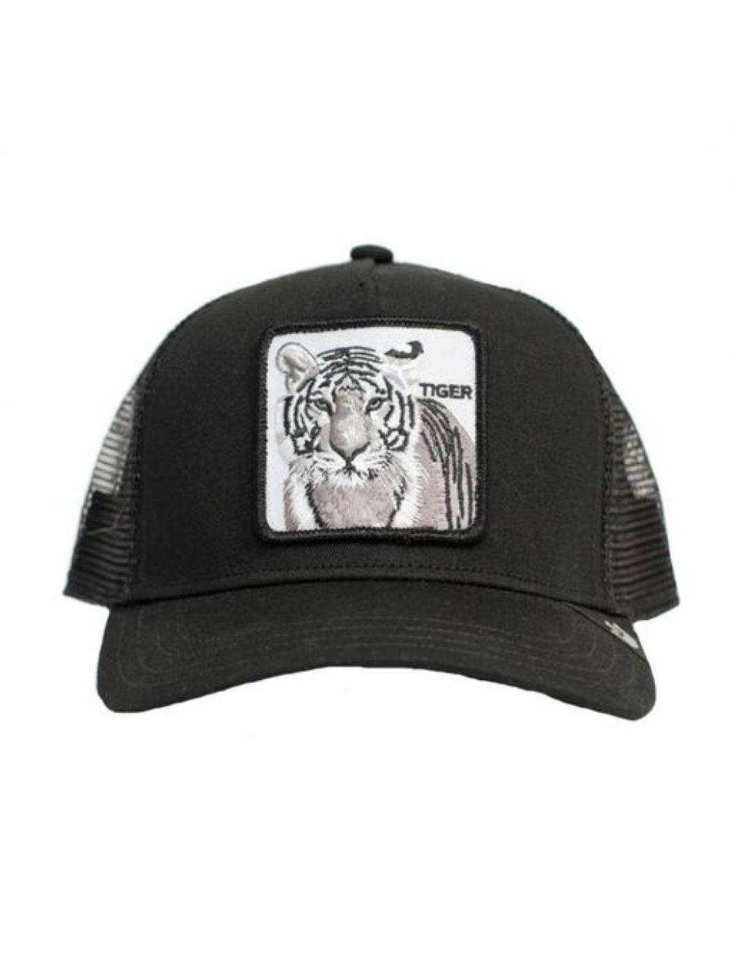 Gorra Goorin Tigre negra con cierre snapback para niño