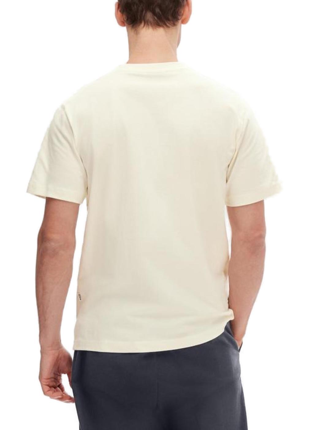 Camiseta Selected Arland crudo manga corta para hombre