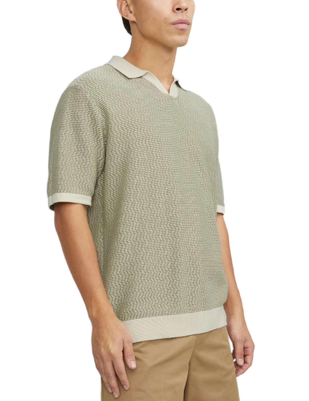 Polo Jack&Jones Konos punto verde manga corta para hombre