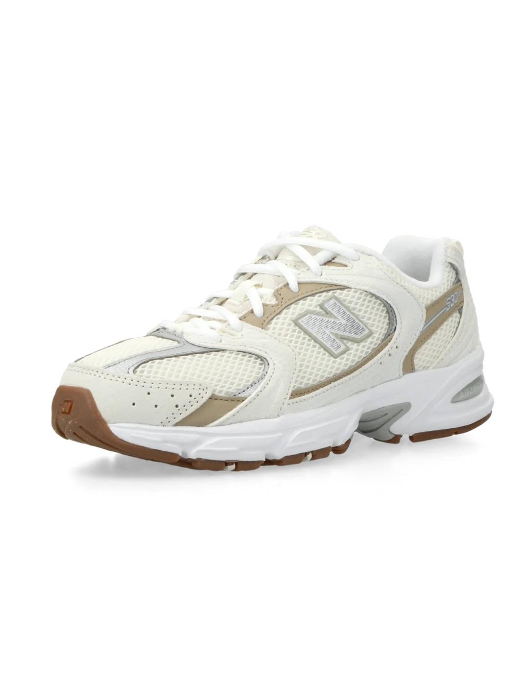 Zapatillas New Balance 530 beige y camel unisex