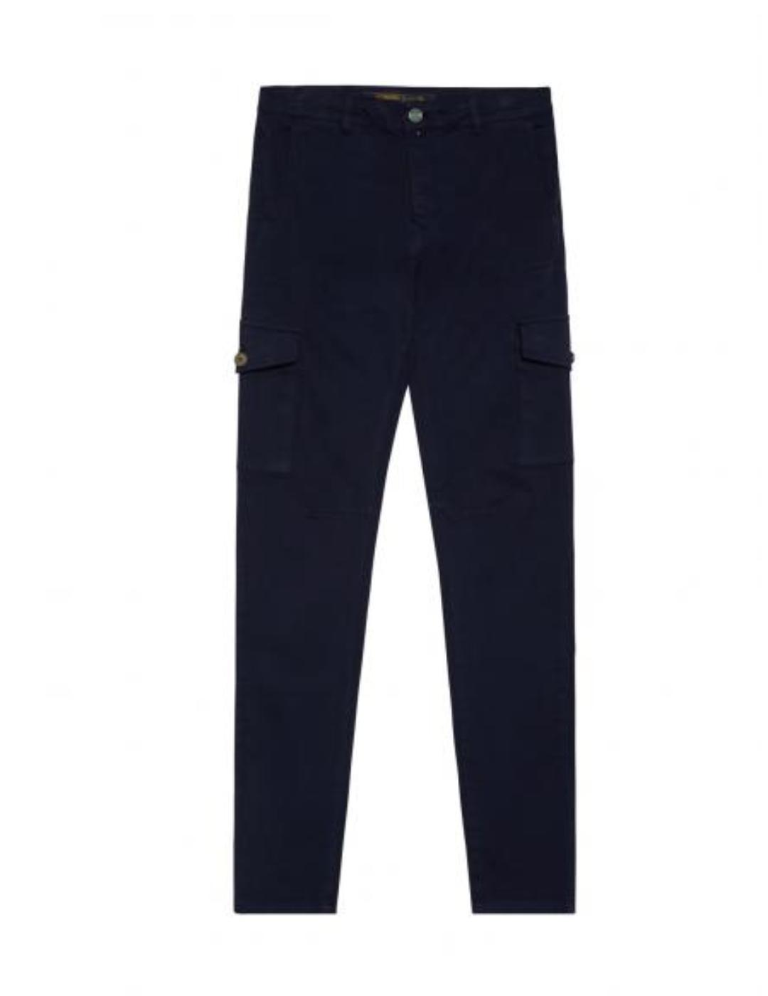 Pantalón cargo Altonadock azul marino para hombre