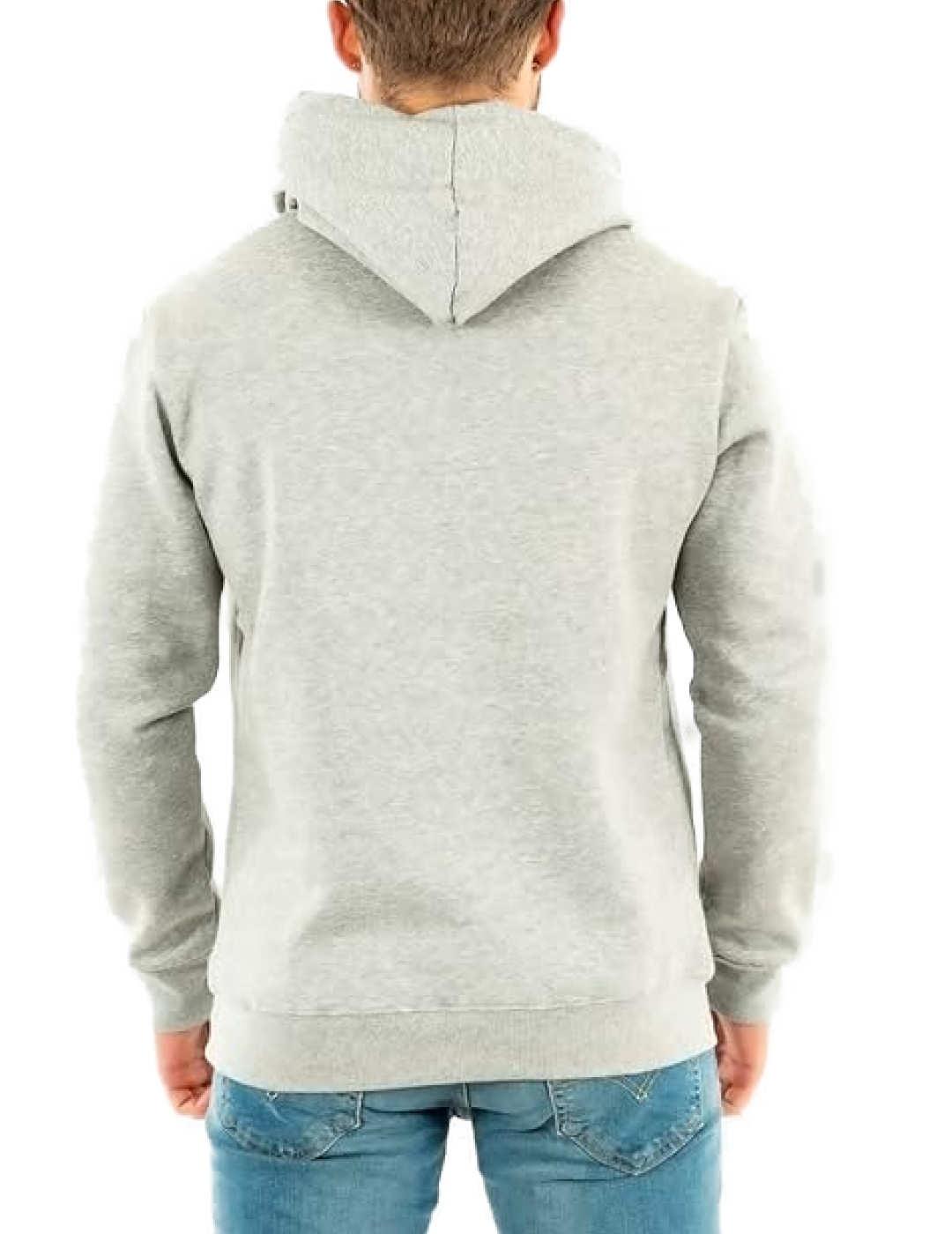 Sudadera ProjectxParis gris letras blancas capucha unisex