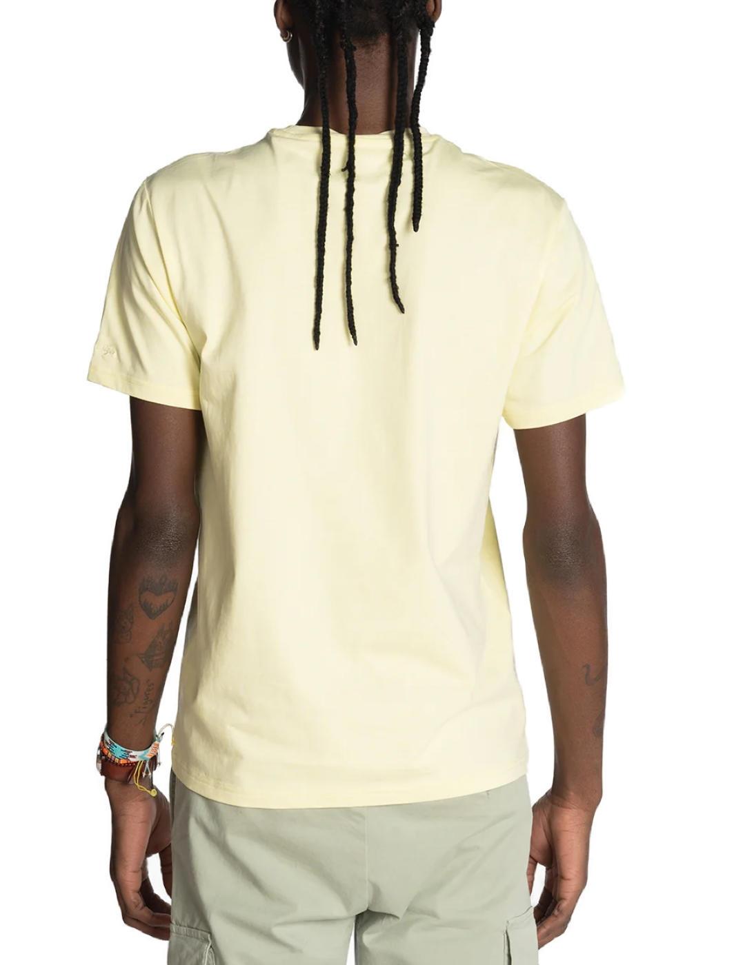 Camiseta Harper&Neyer Brooklyn amarilla manga corta hombre