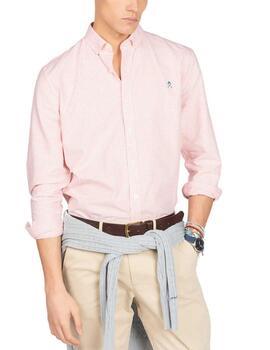 Camisa Harper Amberes rosa cuello americano para hombre