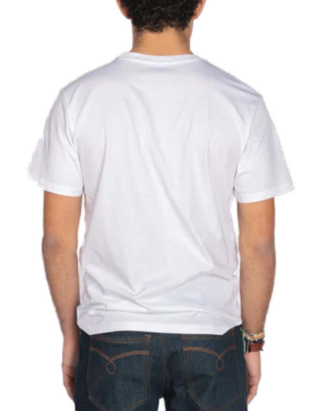 Camiseta Harper&Neyer new england blanca manga corta  hombre