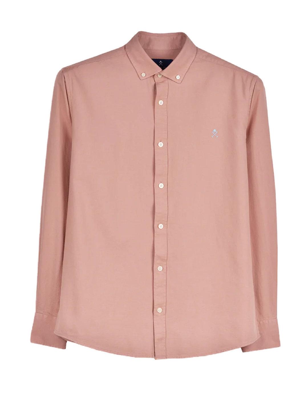Camisa Oxford Harper&Neyer Veneto rosa para hombre