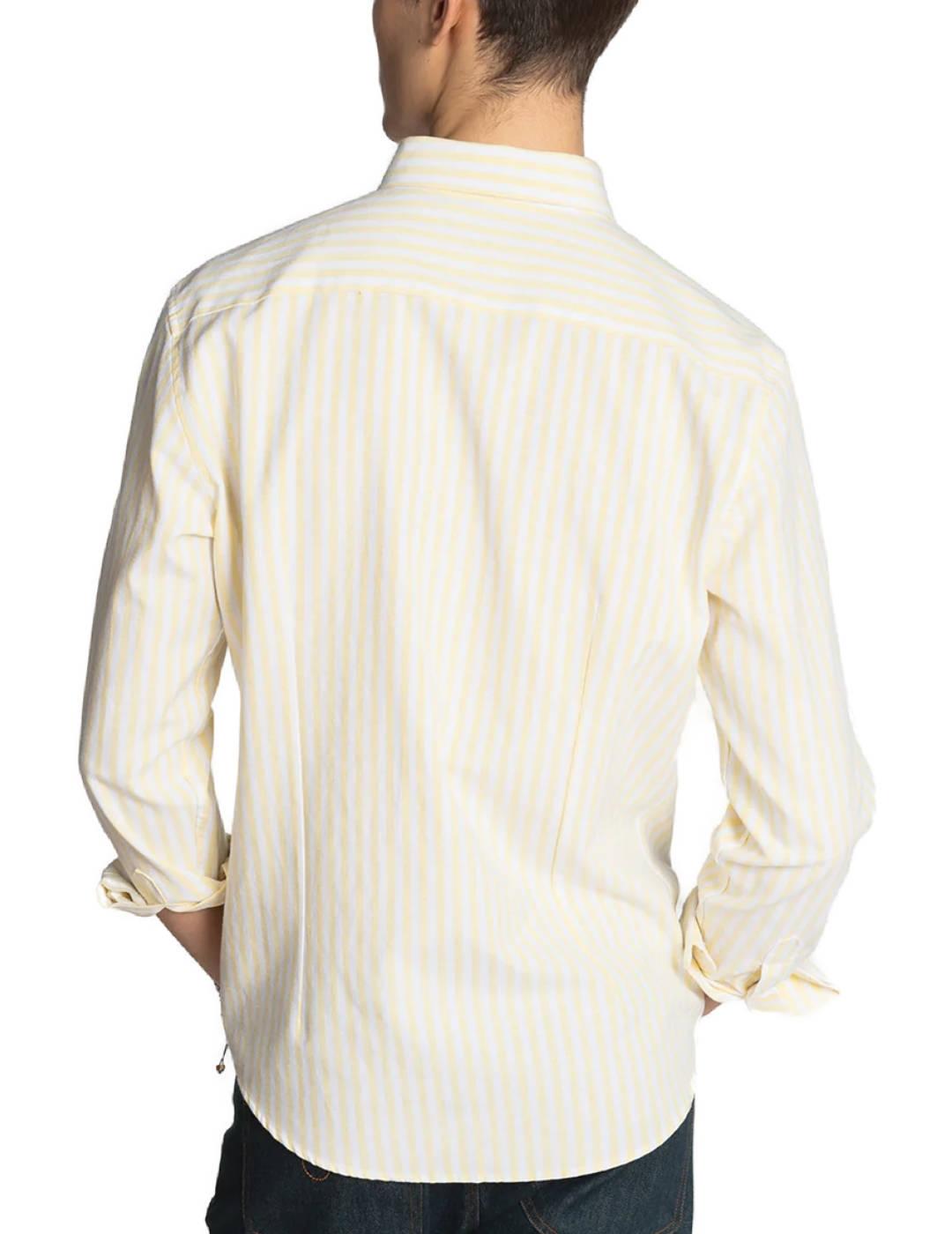 Camisa Harper&Neyer Seul amarillo rayas de hombre