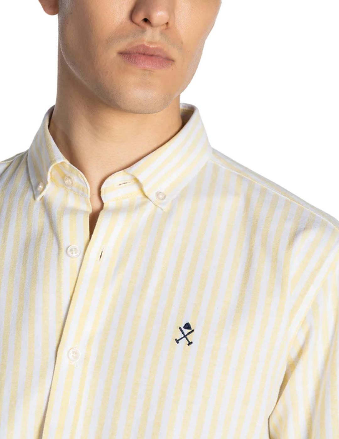 Camisa Harper&Neyer Seul amarillo rayas de hombre