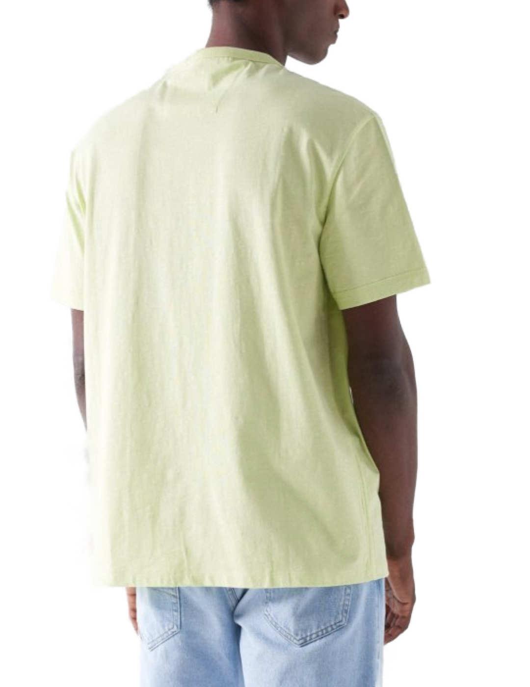 Camiseta Salsa lima logo blanco manga corta para hombre