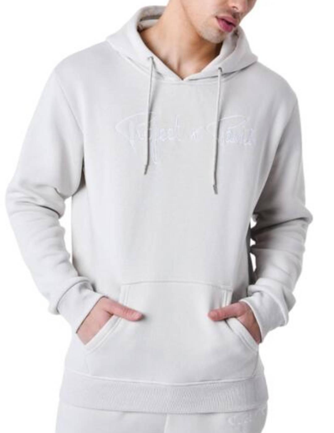 Sudadera ProjectxParis gris claro con capucha unisex